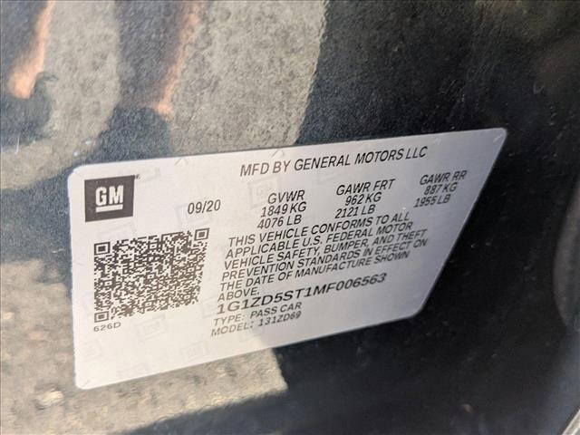 used 2021 Chevrolet Malibu car, priced at $13,992