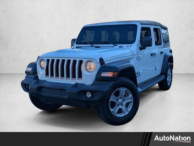 used 2019 Jeep Wrangler Unlimited car, priced at $25,383