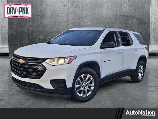 used 2020 Chevrolet Traverse car, priced at $17,550