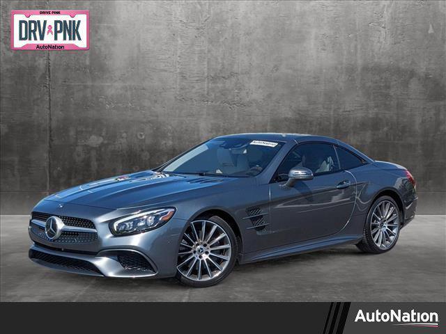 used 2018 Mercedes-Benz SL 550 car, priced at $56,998