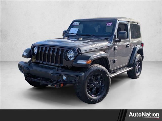 used 2022 Jeep Wrangler car, priced at $24,999