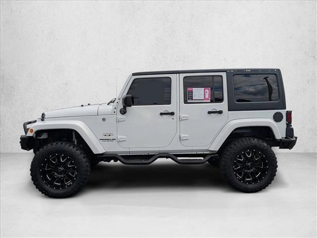 used 2017 Jeep Wrangler Unlimited car, priced at $19,498