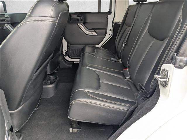 used 2017 Jeep Wrangler Unlimited car, priced at $19,498