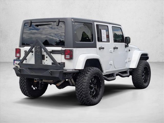 used 2017 Jeep Wrangler Unlimited car, priced at $19,498