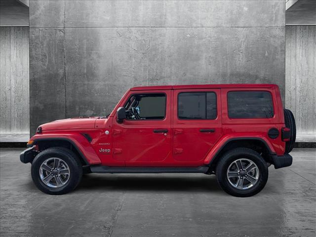 used 2020 Jeep Wrangler Unlimited car, priced at $30,098