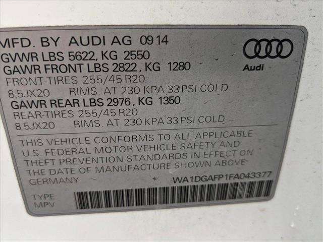 used 2015 Audi Q5 car, priced at $10,998