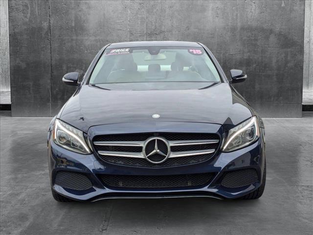 used 2015 Mercedes-Benz C-Class car, priced at $12,380