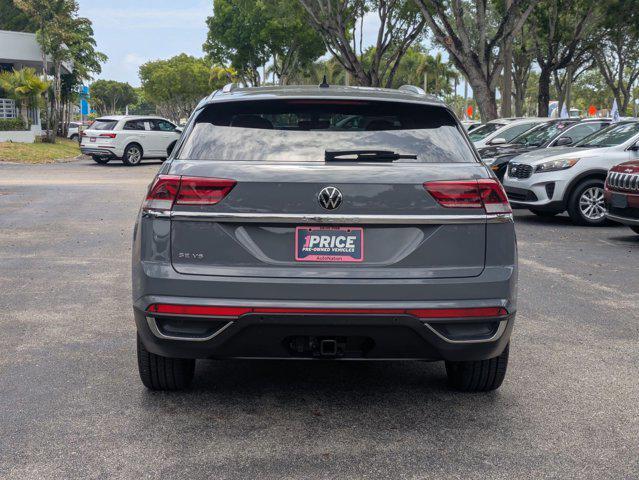 used 2022 Volkswagen Atlas Cross Sport car, priced at $21,498