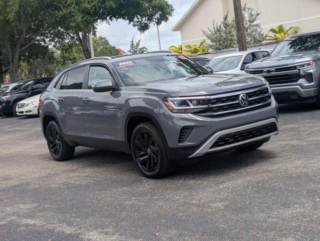 used 2022 Volkswagen Atlas Cross Sport car, priced at $21,498
