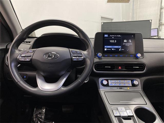 used 2022 Hyundai Kona EV car, priced at $18,748