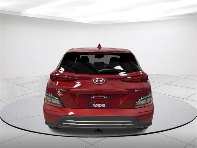 used 2022 Hyundai Kona EV car, priced at $18,748