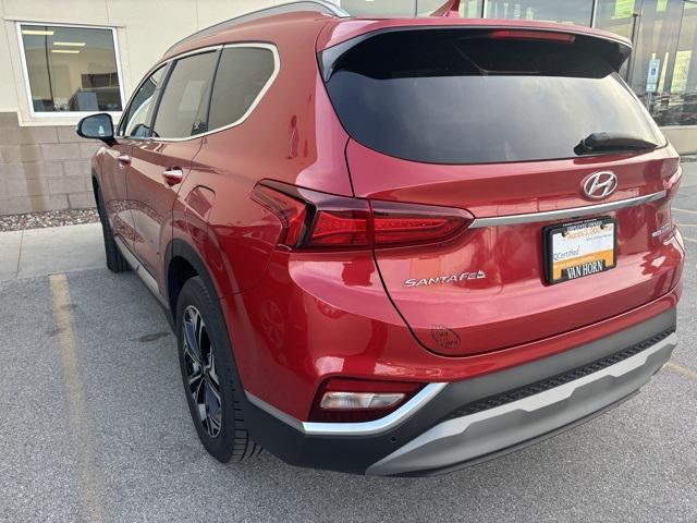 used 2019 Hyundai Santa Fe car, priced at $20,394