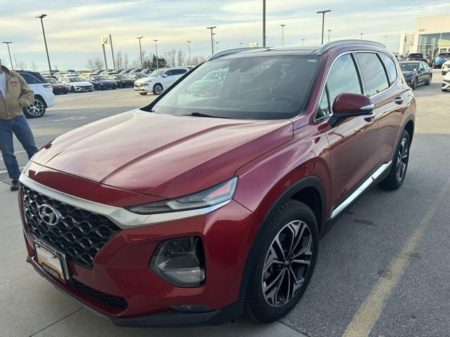 used 2019 Hyundai Santa Fe car, priced at $20,394