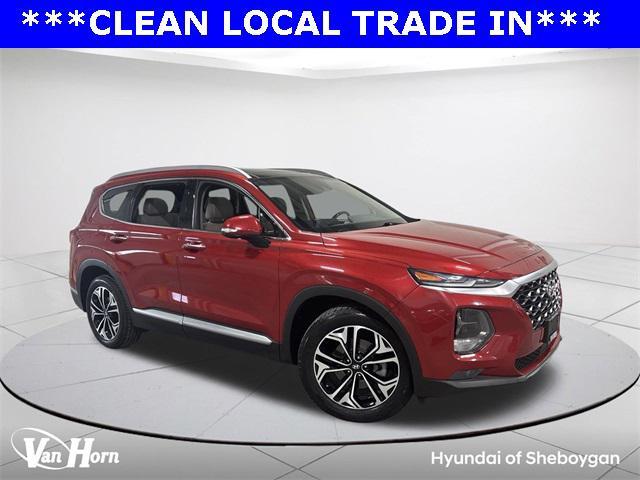 used 2019 Hyundai Santa Fe car, priced at $19,498