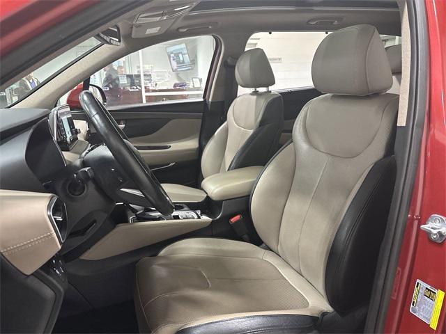 used 2019 Hyundai Santa Fe car, priced at $19,302