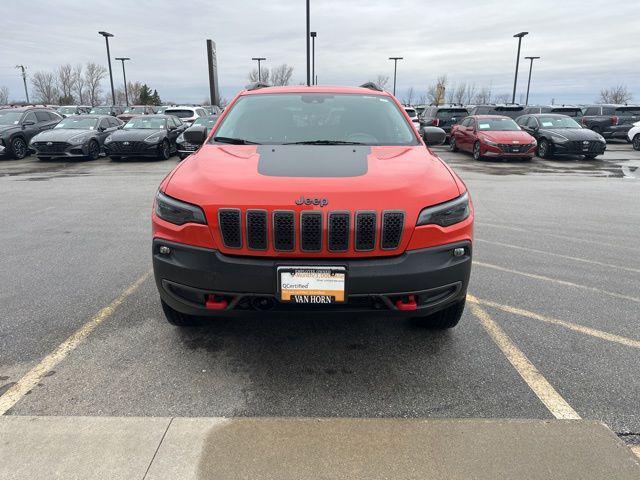 used 2021 Jeep Cherokee car, priced at $22,496