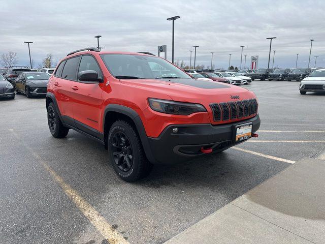 used 2021 Jeep Cherokee car, priced at $22,496