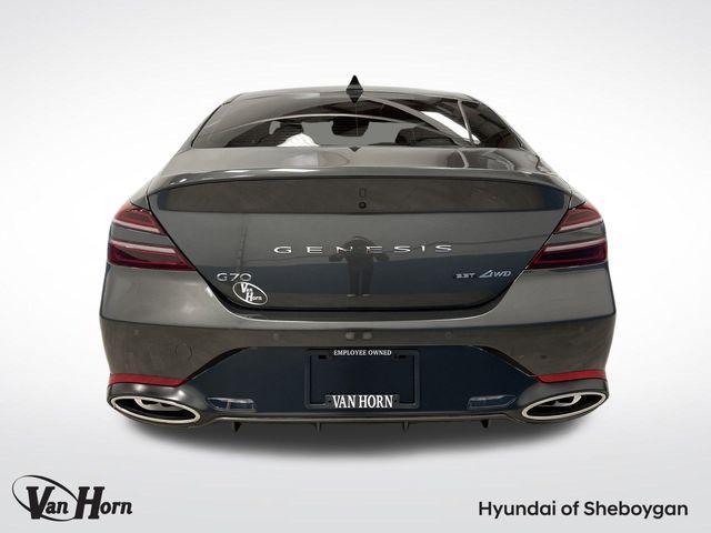 used 2023 Genesis G70 car, priced at $37,204