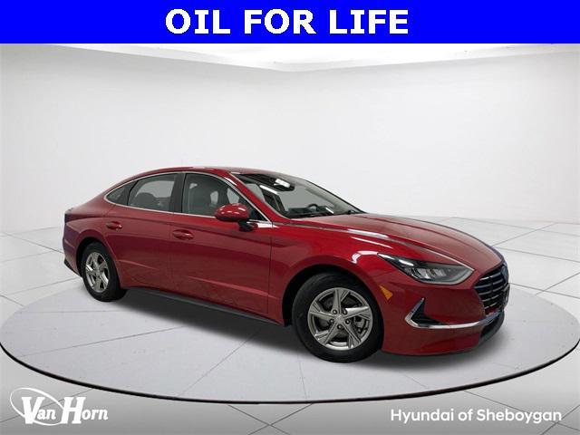 used 2021 Hyundai Sonata car, priced at $14,347