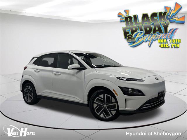 used 2023 Hyundai Kona EV car, priced at $18,748