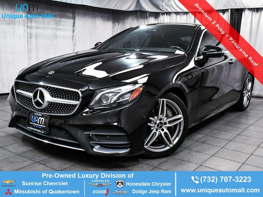 used 2018 Mercedes-Benz E-Class car, priced at $23,888