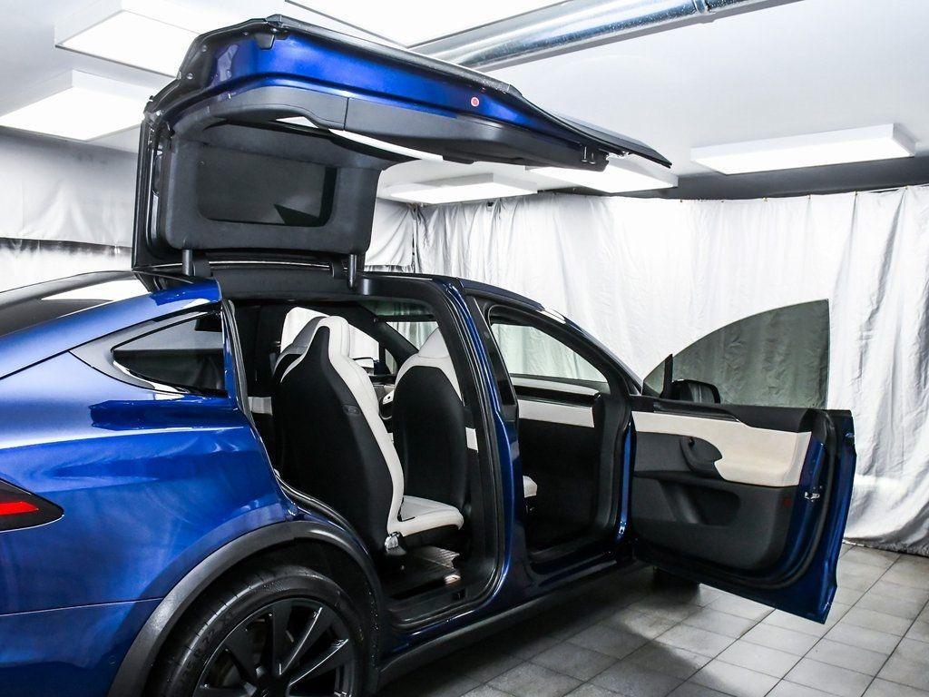 used 2022 Tesla Model X car, priced at $53,888