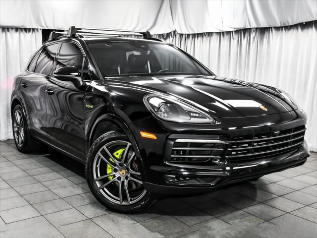 used 2022 Porsche Cayenne E-Hybrid car, priced at $62,555