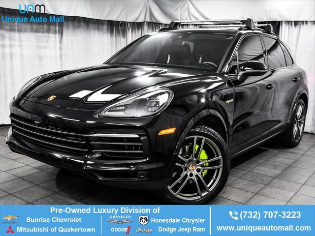 used 2022 Porsche Cayenne E-Hybrid car, priced at $62,555