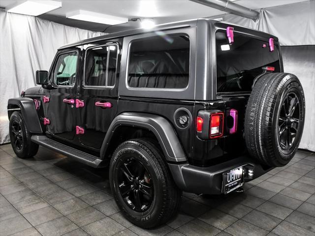 used 2021 Jeep Wrangler Unlimited car, priced at $27,888