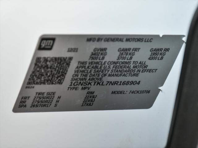 used 2022 Chevrolet Tahoe car, priced at $55,888