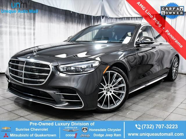 used 2022 Mercedes-Benz S-Class car, priced at $65,888