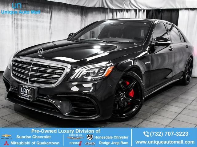 used 2020 Mercedes-Benz AMG S 63 car, priced at $85,888