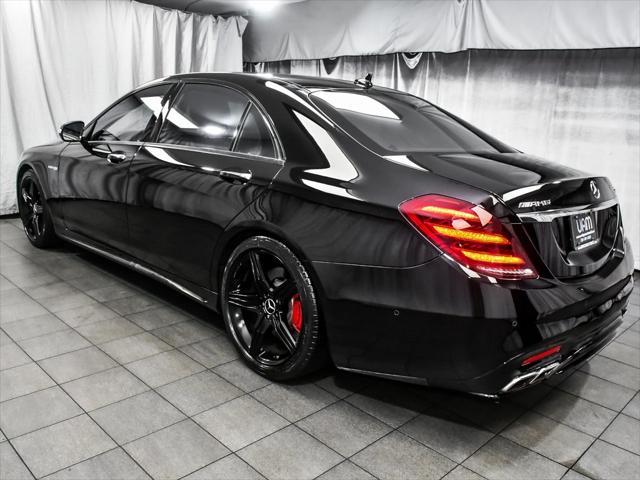 used 2020 Mercedes-Benz AMG S 63 car, priced at $85,444