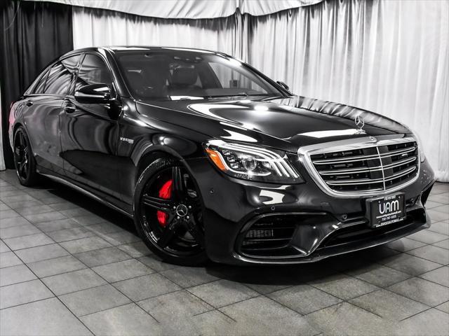 used 2020 Mercedes-Benz AMG S 63 car, priced at $85,444