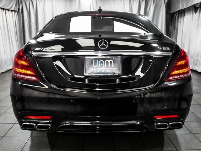 used 2020 Mercedes-Benz AMG S 63 car, priced at $85,444