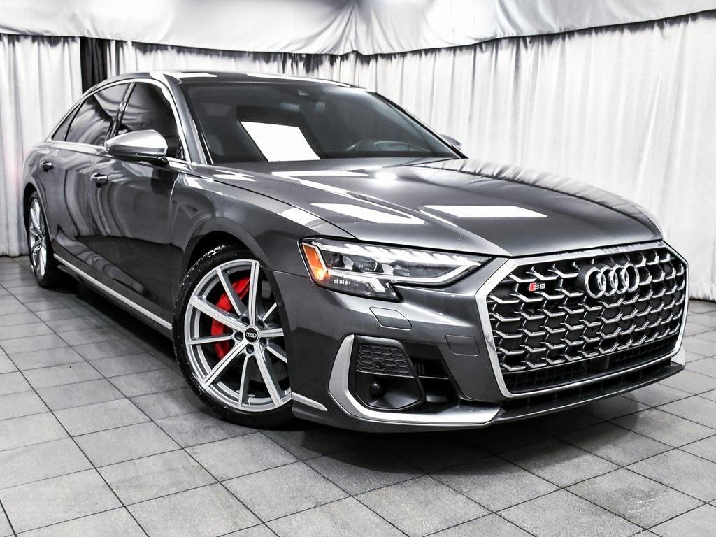 used 2023 Audi S8 car, priced at $64,555