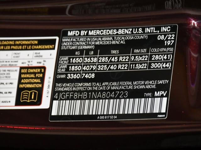 used 2022 Mercedes-Benz Maybach GLS 600 car, priced at $124,888