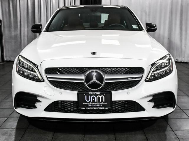 used 2021 Mercedes-Benz AMG C 43 car, priced at $39,888