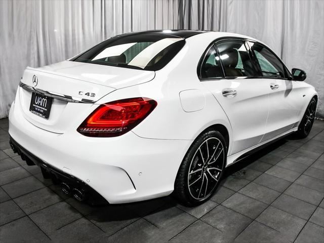 used 2021 Mercedes-Benz AMG C 43 car, priced at $39,888