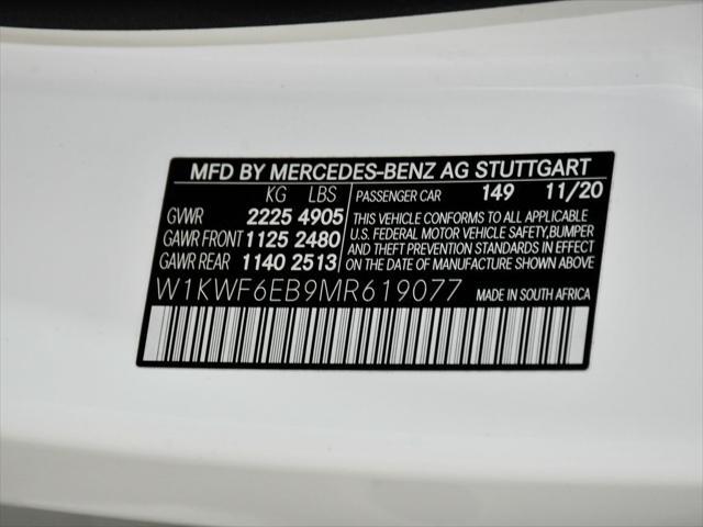 used 2021 Mercedes-Benz AMG C 43 car, priced at $39,888