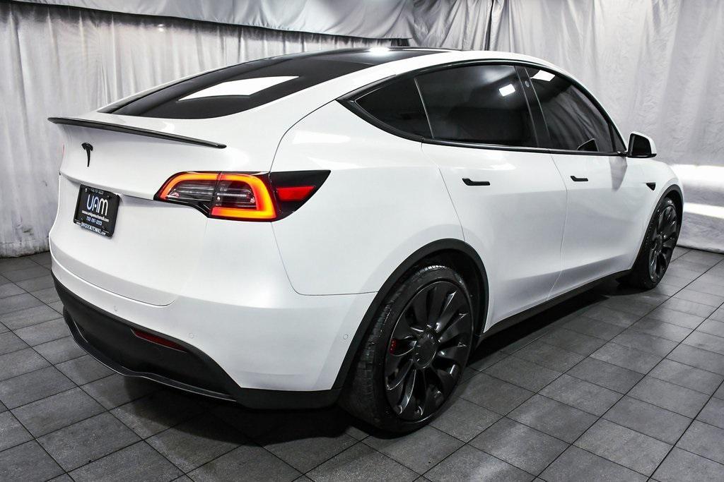 used 2022 Tesla Model Y car, priced at $27,888
