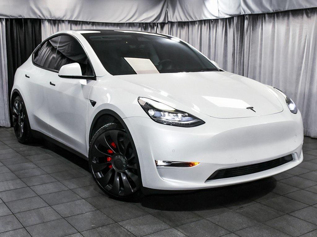 used 2022 Tesla Model Y car, priced at $27,888