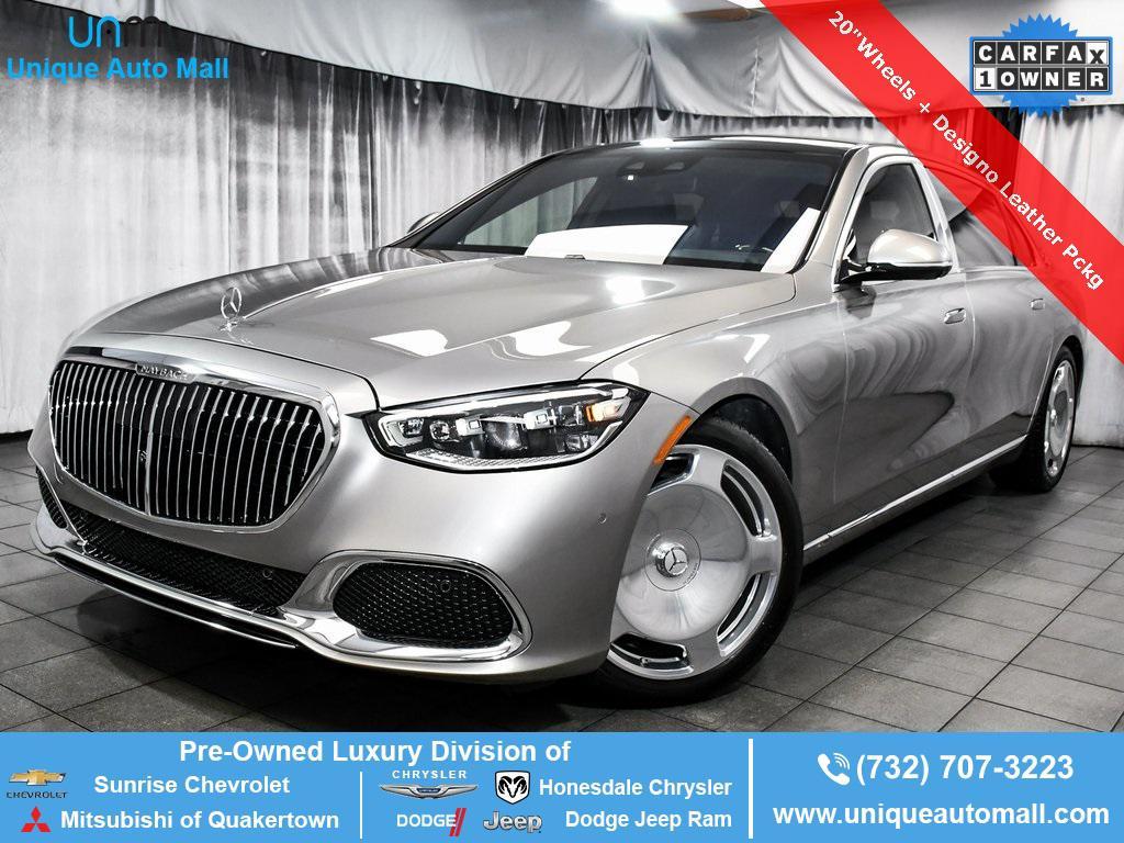 used 2021 Mercedes-Benz Maybach S 580 car, priced at $110,888