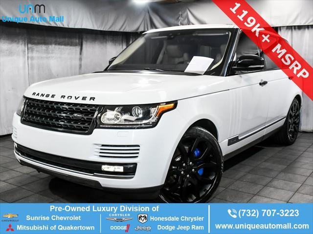 used 2017 Land Rover Range Rover car, priced at $27,777