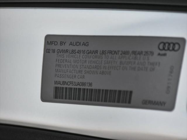 used 2018 Audi A5 car, priced at $23,444