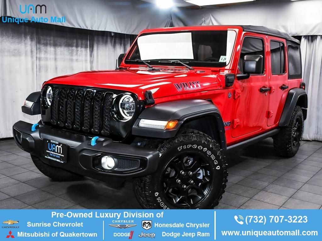used 2023 Jeep Wrangler 4xe car, priced at $28,888