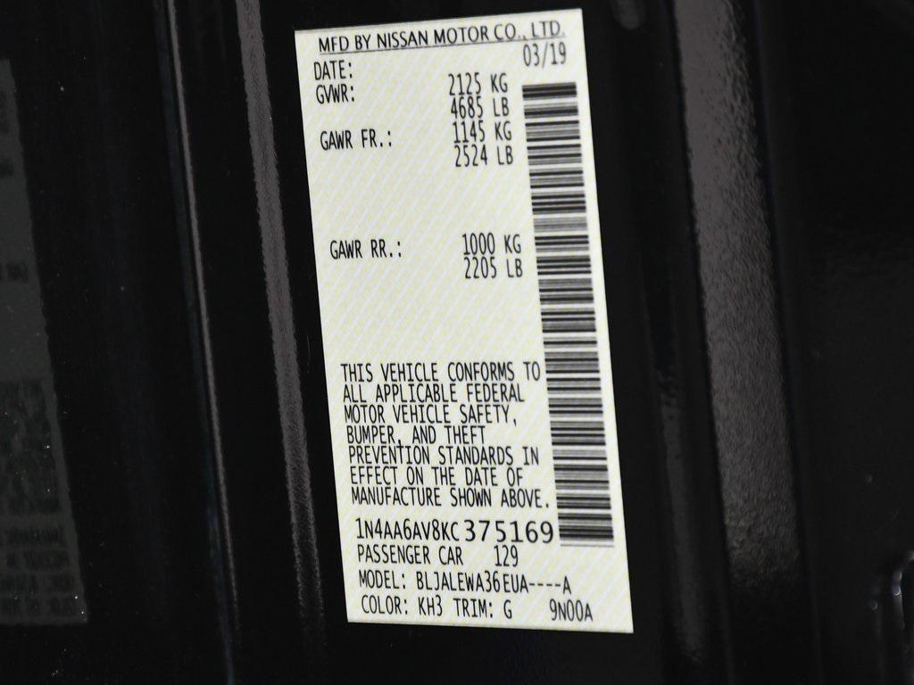 used 2019 Nissan Maxima car, priced at $18,888