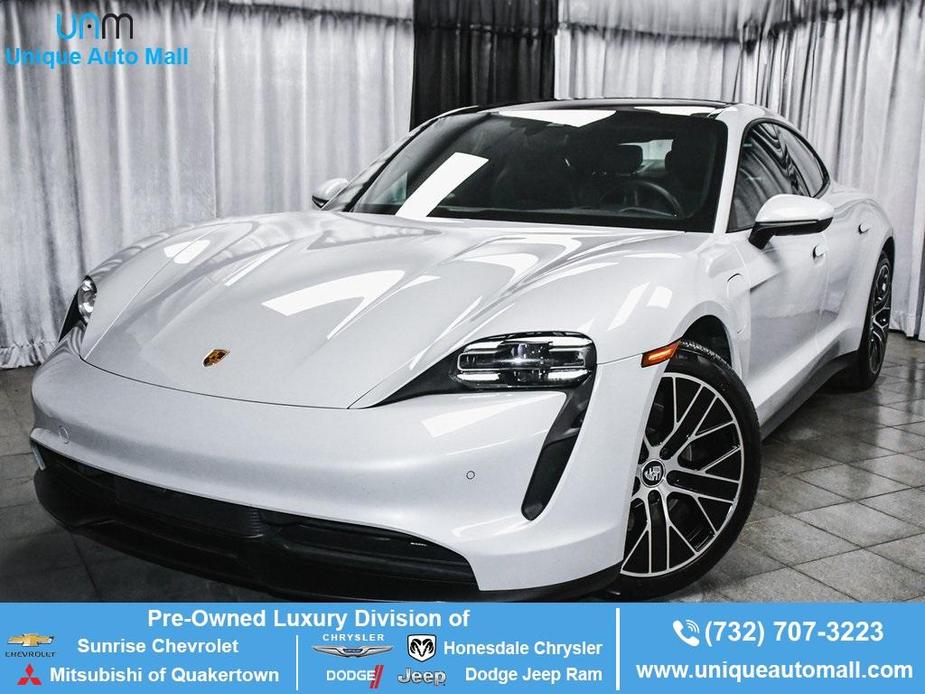 used 2022 Porsche Taycan car, priced at $63,888