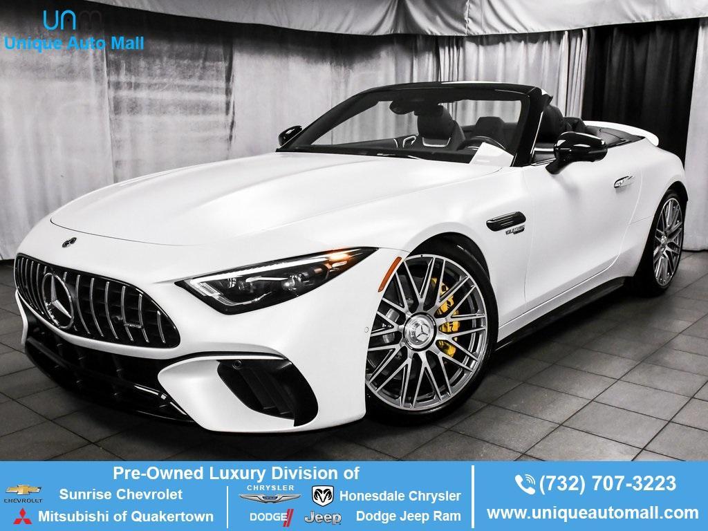 used 2022 Mercedes-Benz AMG SL 63 car, priced at $107,888