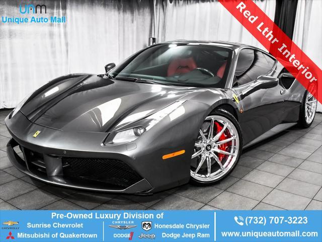 used 2018 Ferrari 488 GTB car, priced at $239,888